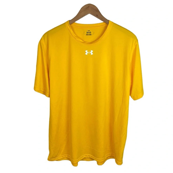 TS644 Men’s Under Armour Performance Workout Gym T Shirt L - Picture 1 of 4